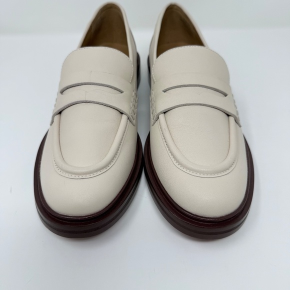 New Madewell The Vernon Loafer In Ecru Sz 8.5 - Picture 6 of 13